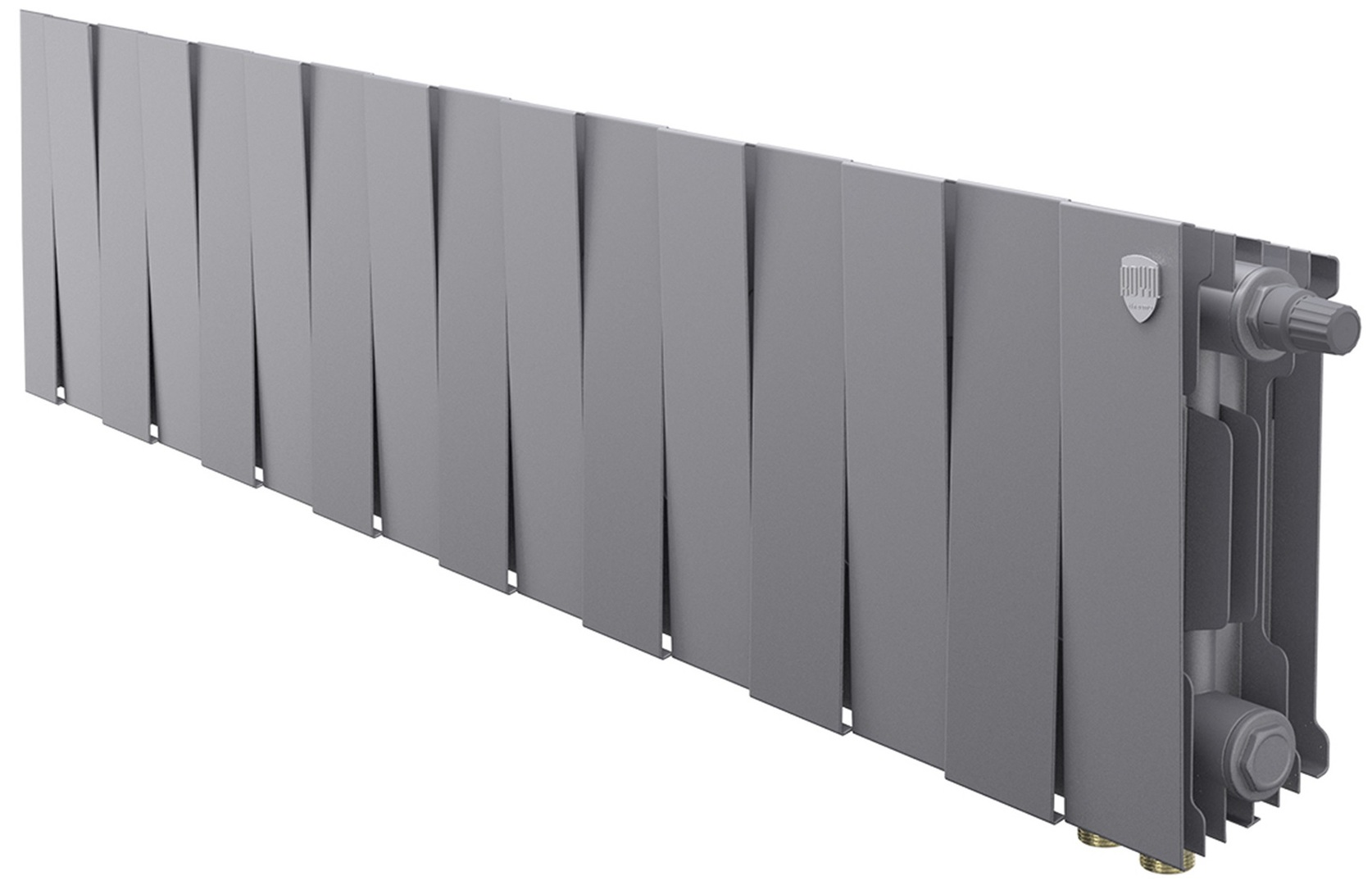 Royal Thermo PianoForte 200 Серебристый VR80- 16 секц. биметаллический радиатор