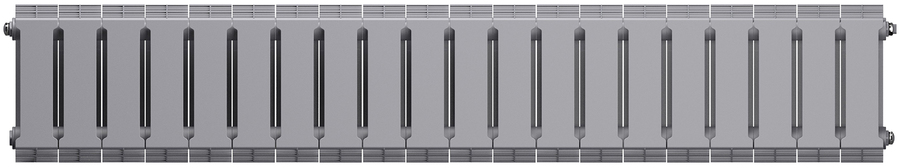 Royal Thermo PianoForte 200 /Silver Satin - 20 секц. биметаллический радиатор