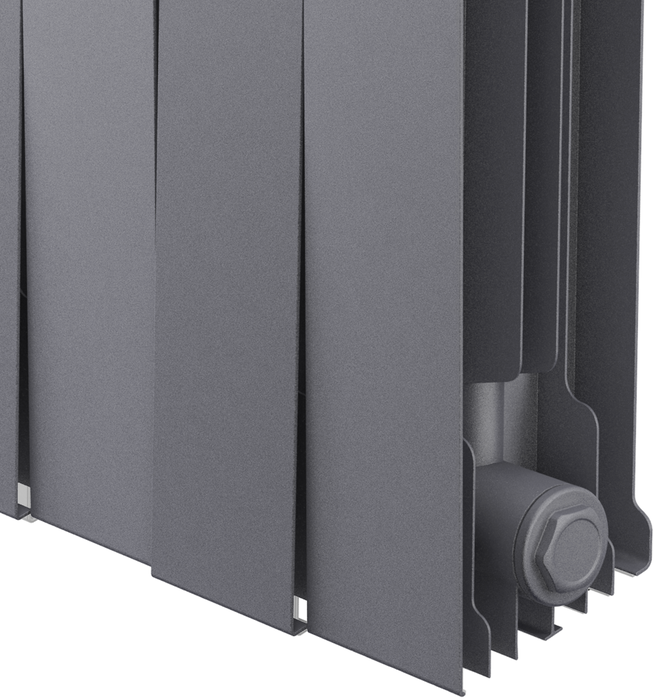Royal Thermo PianoForte 200 /Silver Satin - 20 секц. биметаллический радиатор