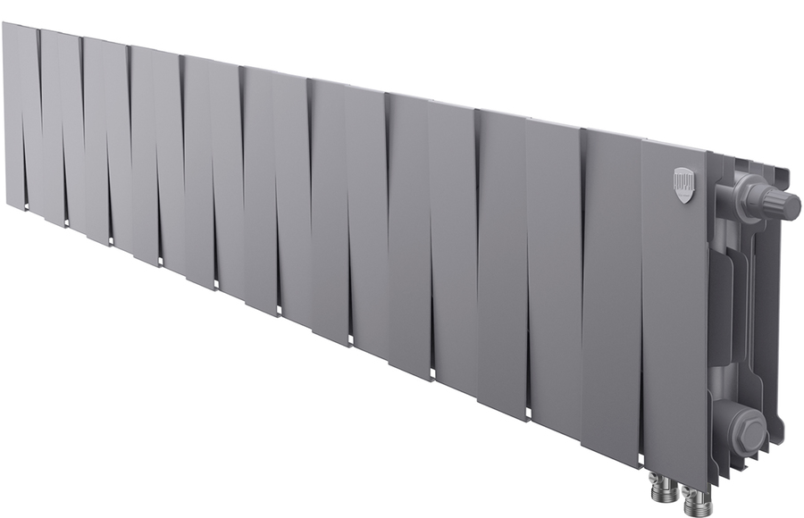 Royal Thermo Pianoforte 200 VD 20 секц. Silver Satin биметаллический радиатор