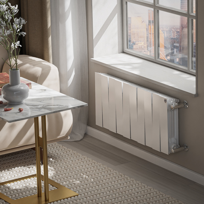 Royal Thermo PianoForte 300 Bianco Traffico - 10 секц. биметаллический радиатор