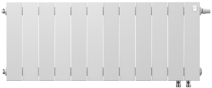 Royal Thermo PianoForte 300 /Bianco Traffico - 12 секц. VDR биметаллический радиатор