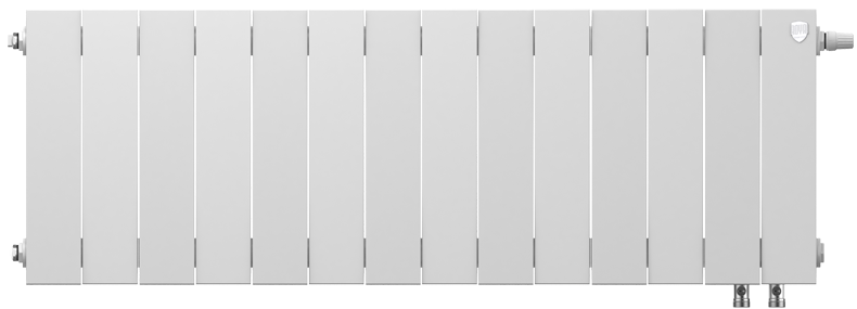 Royal Thermo PianoForte 300 /Bianco Traffico - 14 секц. VDR биметаллический радиатор