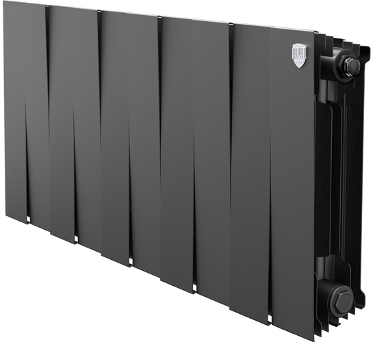 Royal Thermo PianoForte 300 Чёрный - 10 секц. биметаллический радиатор