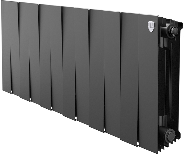 Royal Thermo PianoForte 300 Чёрный - 12 секц. биметаллический радиатор