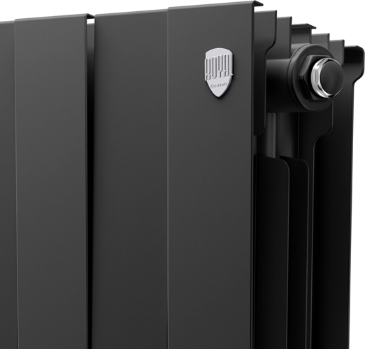 Royal Thermo PianoForte 300 Чёрный - 14 секц. биметаллический радиатор
