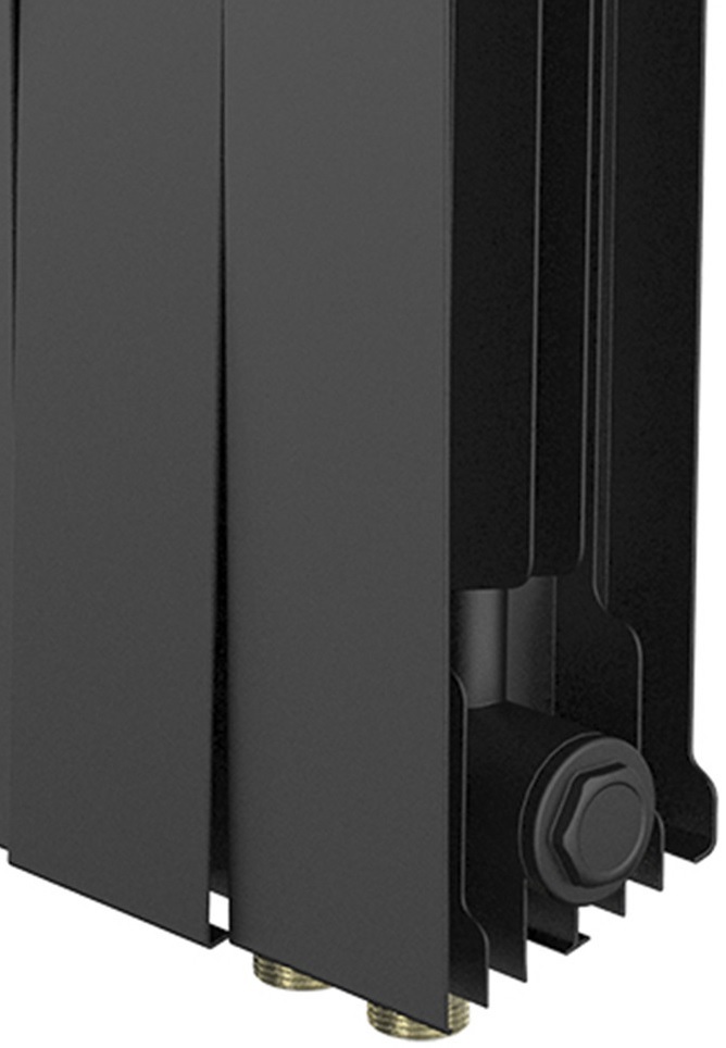 Royal Thermo PianoForte 300 Чёрный VR80 - 12 секц. биметаллический радиатор