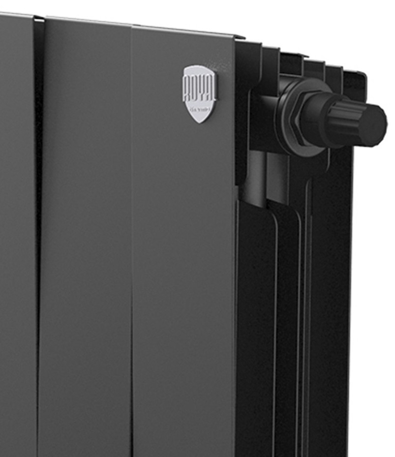 Royal Thermo PianoForte 300 Чёрный VR80 - 16 секц. биметаллический радиатор