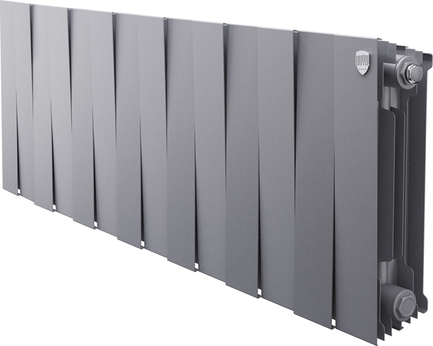 Royal Thermo PianoForte 300 Серебристый - 14 секц. биметаллический радиатор