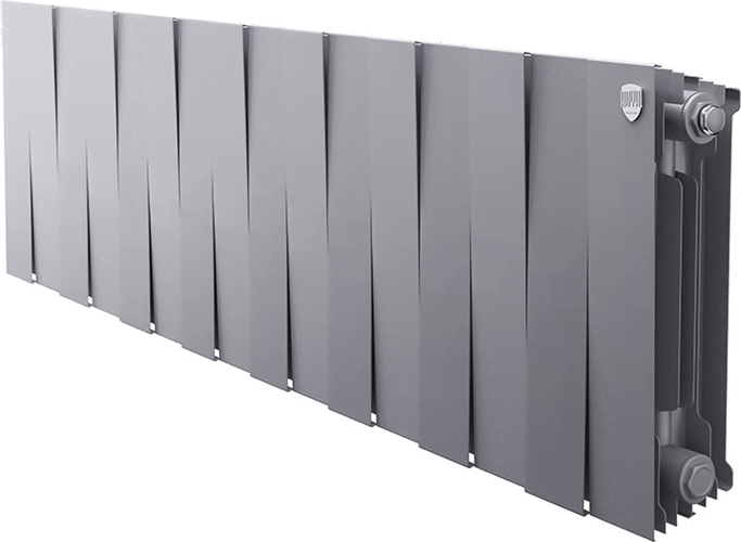Royal Thermo PianoForte 300 Серебристый - 16 секц. биметаллический радиатор