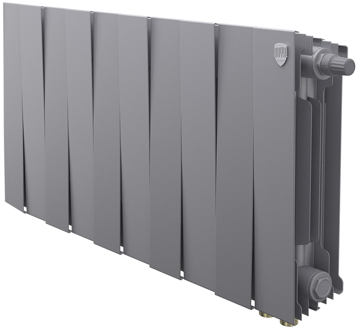 Royal Thermo PianoForte 300 Серебристый VR80 - 10 секц. биметаллический радиатор