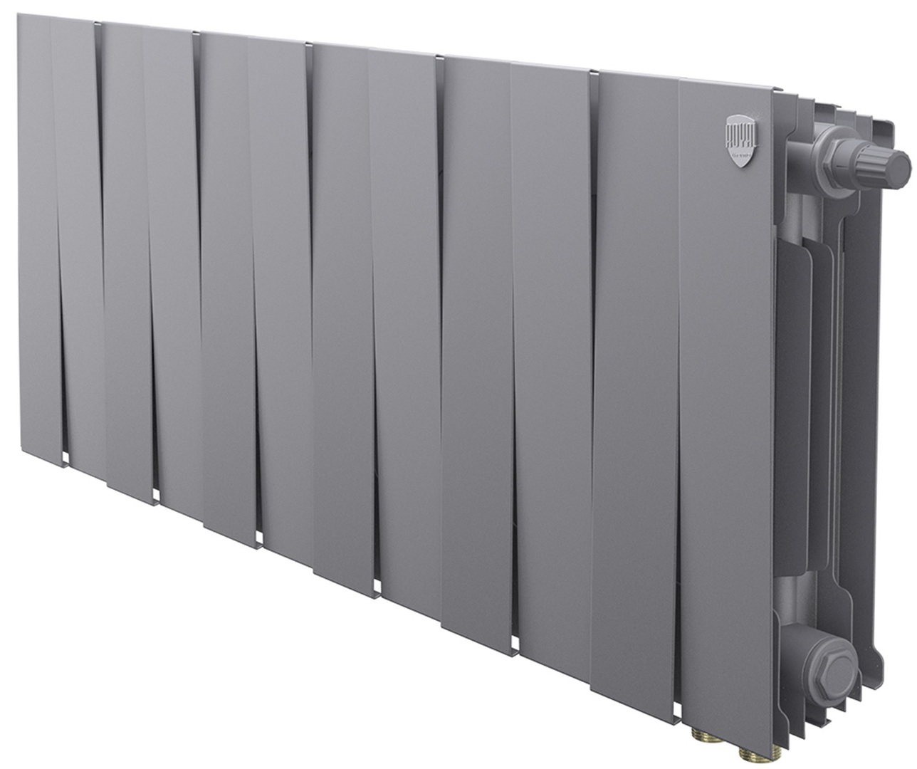 Royal Thermo PianoForte 300 Серебристый VR80 - 12 секц. биметаллический радиатор