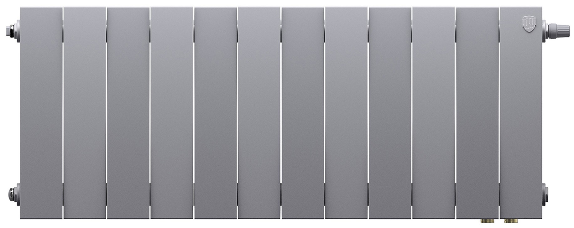 Royal Thermo PianoForte 300 Серебристый VR80 - 12 секц. биметаллический радиатор
