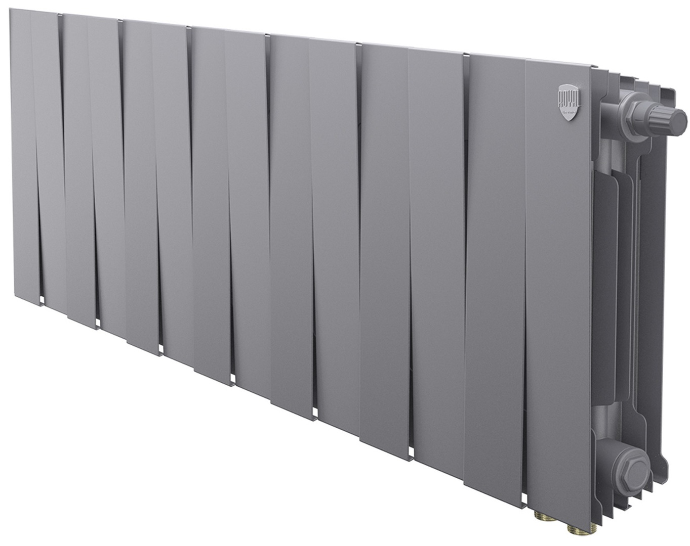 Royal Thermo PianoForte 300 Серебристый VR80 - 14 секц. биметаллический радиатор
