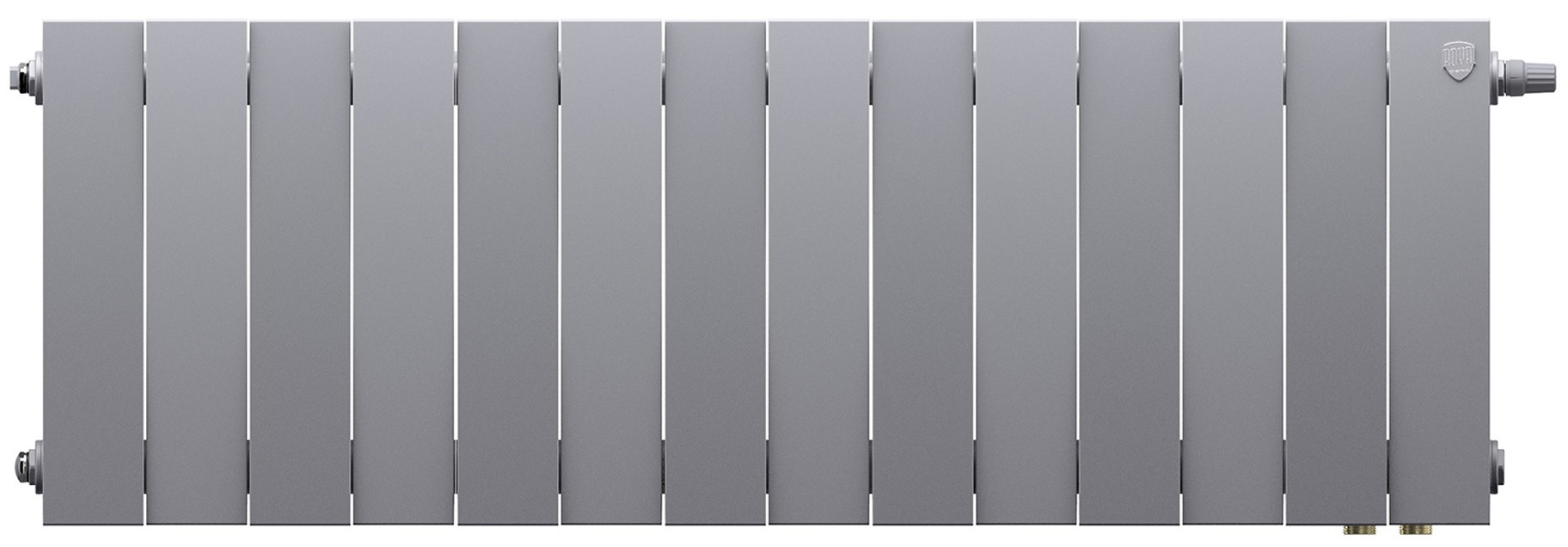 Royal Thermo PianoForte 300 Серебристый VR80 - 14 секц. биметаллический радиатор