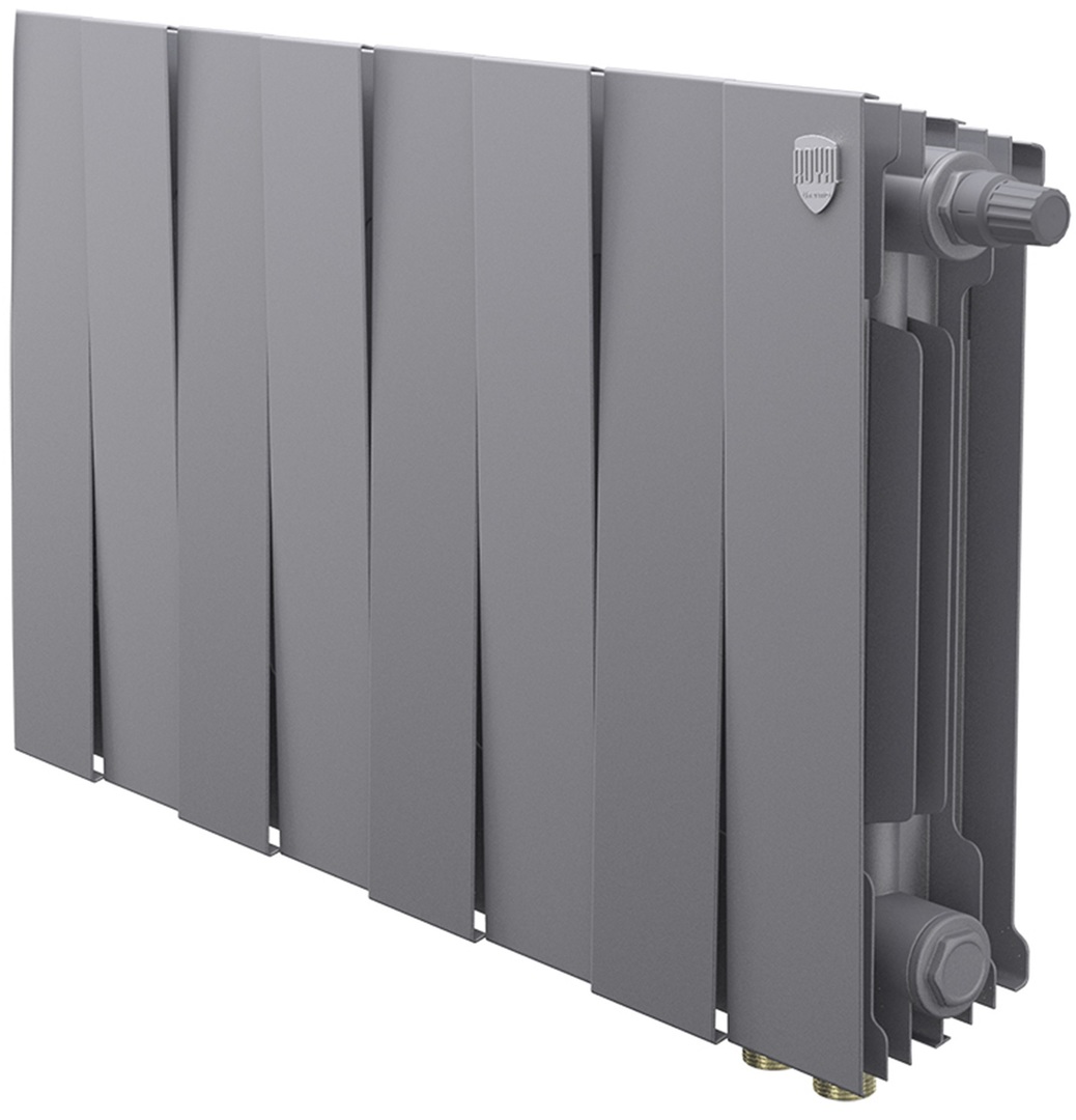 Royal Thermo PianoForte 300 Серебристый VR80 - 8 секц. биметаллический радиатор