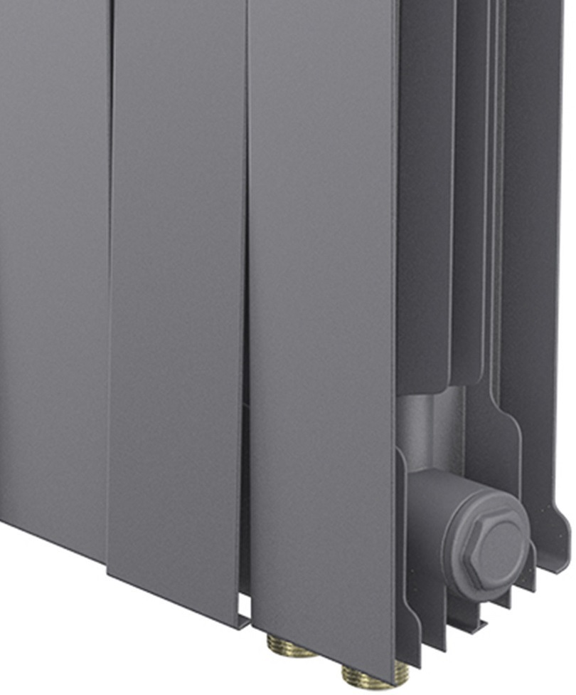Royal Thermo PianoForte 300 Серебристый VR80 - 8 секц. биметаллический радиатор