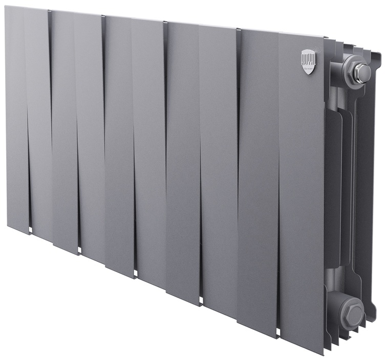 Royal Thermo PianoForte 300 Silver Satin - 10 секц. биметаллический радиатор
