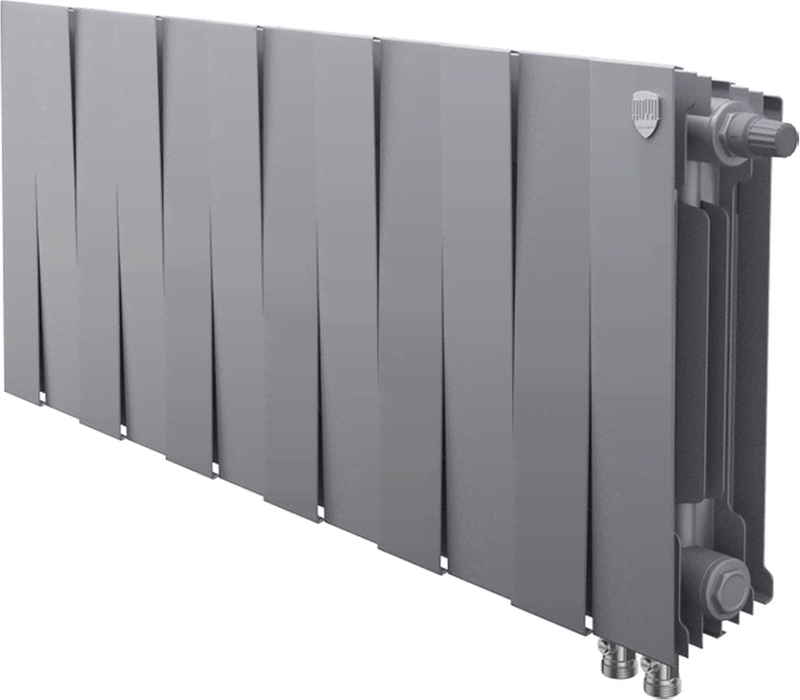 Royal Thermo PianoForte 300 /Silver Satin - 12 секц. VDR биметаллический радиатор