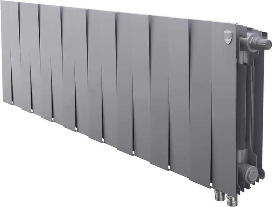 Royal Thermo PianoForte 300 /Silver Satin - 16 секц. VDR биметаллический радиатор