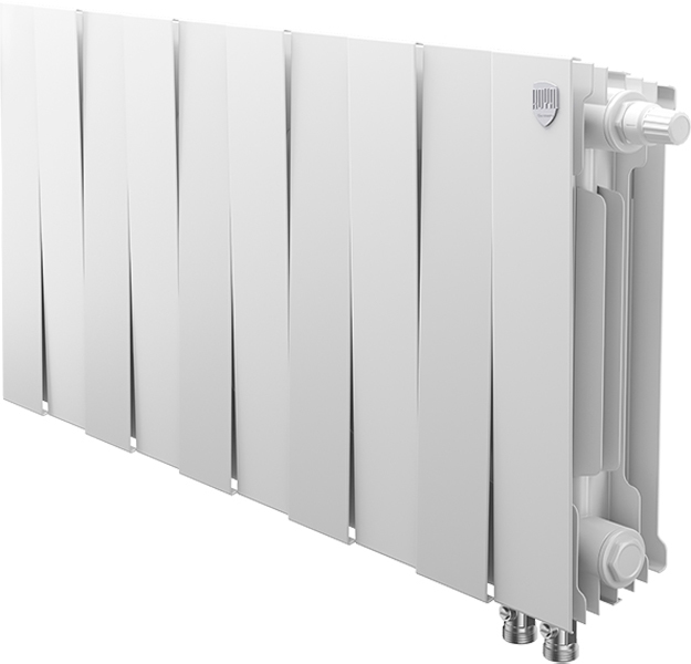 Royal Thermo Pianoforte 300 VD 10 секц. Bianco Traffico биметаллический радиатор