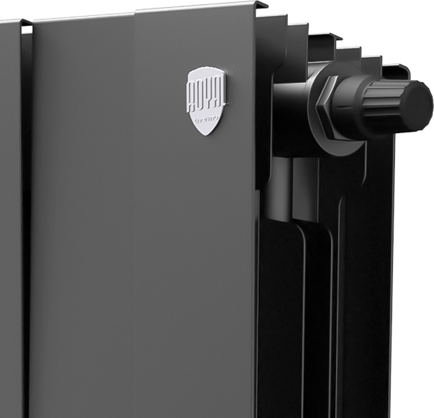 Royal Thermo Pianoforte 300 VD 10 секц. Noir Sable биметаллический радиатор