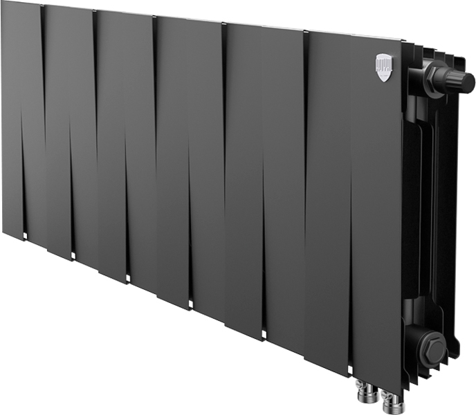 Royal Thermo Pianoforte 300 VD 12 секц. Noir Sable биметаллический радиатор