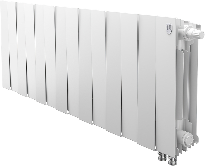Royal Thermo Pianoforte 300 VD 14 секц. Bianco Traffico биметаллический радиатор
