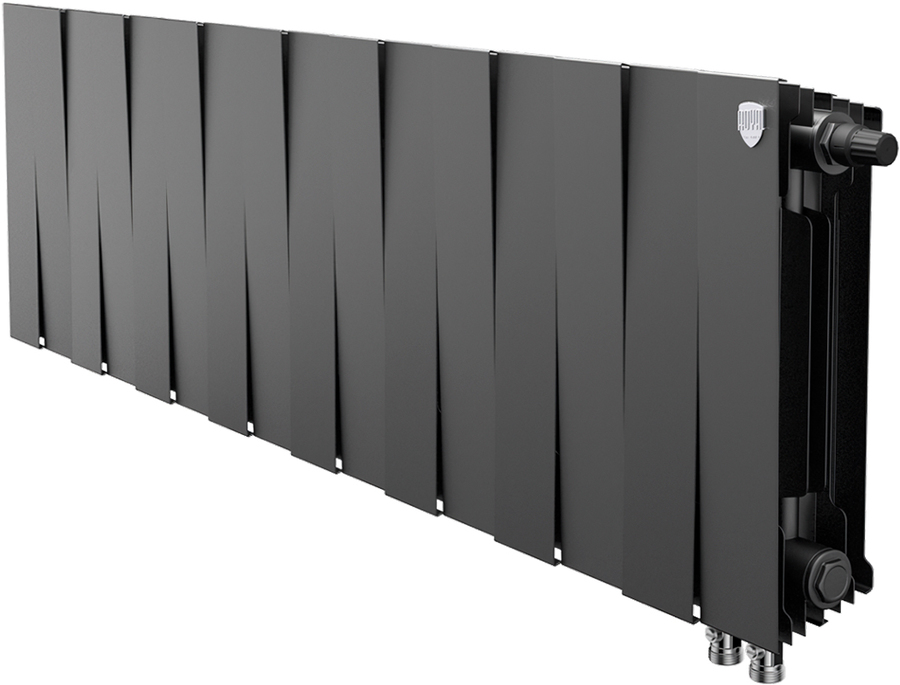 Royal Thermo Pianoforte 300 VD 16 секц. Noir Sable биметаллический радиатор