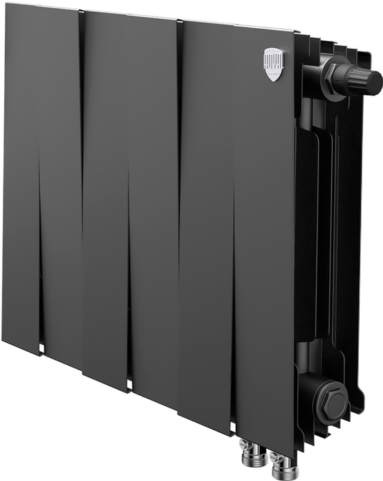 Royal Thermo Pianoforte 300 VD 6 секц. Noir Sable биметаллический радиатор