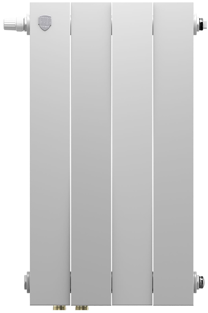 Royal Thermo PianoForte 500 Белый VL80 - 4 секц. биметаллический радиатор
