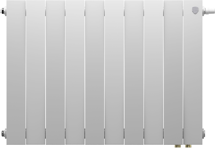 Royal Thermo PianoForte 500 Белый VR80 - 10 секц. биметаллический радиатор