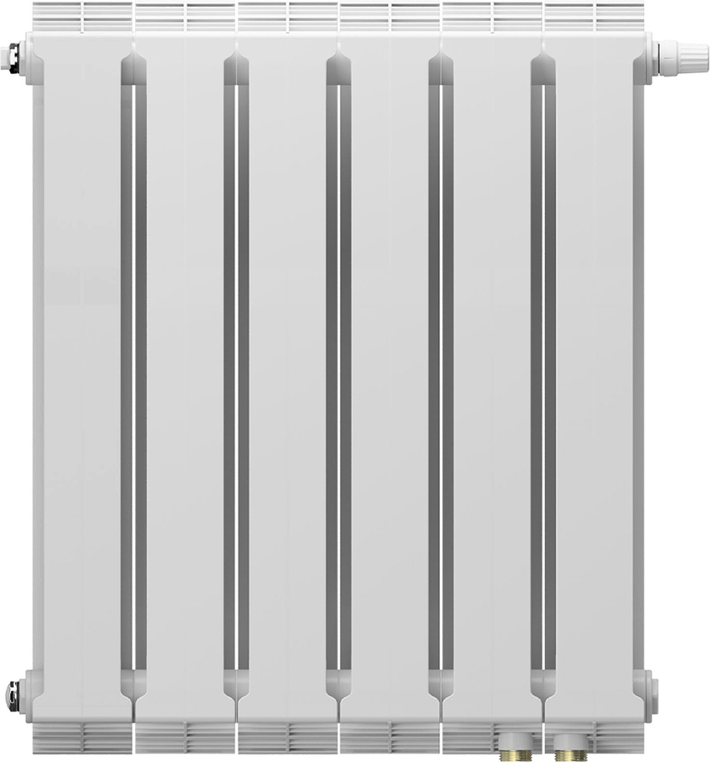 Royal Thermo PianoForte 500 Bianco Traffico VDL80 - 6 секц. биметаллический радиатор