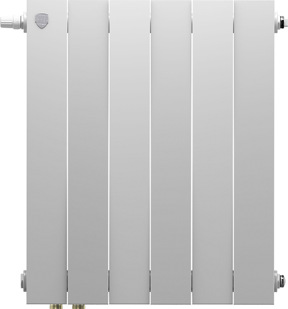 Royal Thermo PianoForte 500 Bianco Traffico VDL80 - 6 секц. биметаллический радиатор