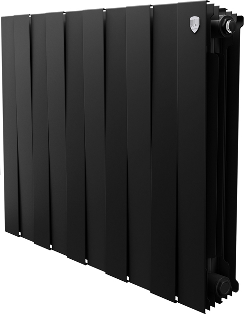 Royal Thermo PianoForte 500 Чёрный - 10 секц. биметаллический радиатор