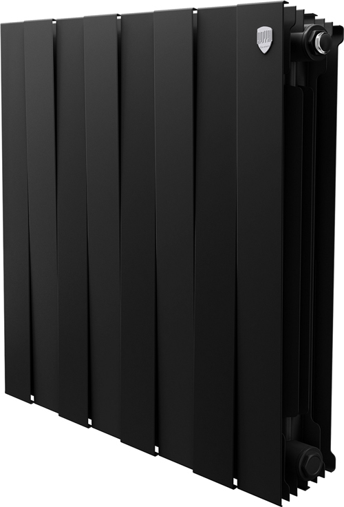 Royal Thermo PianoForte 500 Чёрный - 8 секц. биметаллический радиатор