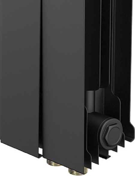 Royal Thermo PianoForte 500 Чёрный VR80 - 12 секц. биметаллический радиатор