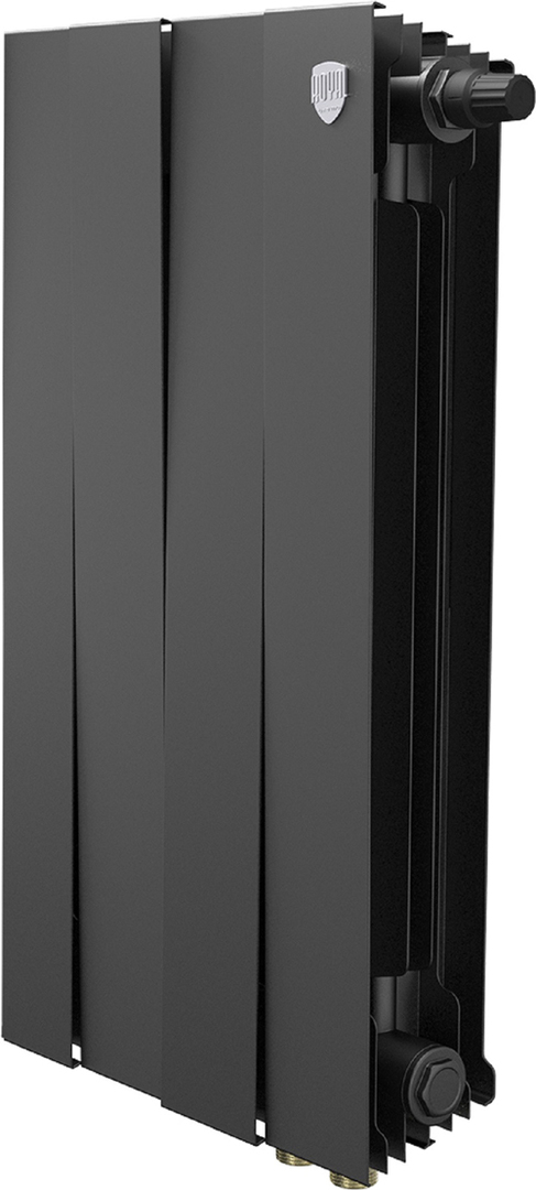 Royal Thermo PianoForte 500 Чёрный VR80 - 4 секц. биметаллический радиатор
