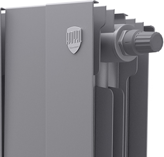 Royal Thermo PianoForte 500 Серебристый VR80 - 4 секц. биметаллический радиатор