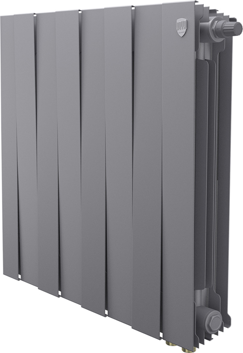 Royal Thermo PianoForte 500 Серебристый VR80 - 8 секц. биметаллический радиатор