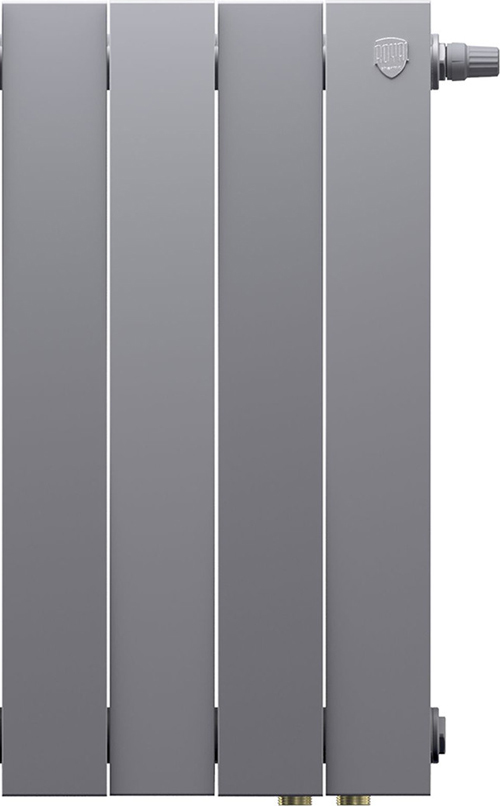 Royal Thermo PianoForte 500 Серебристый VR80 - 8 секц. биметаллический радиатор