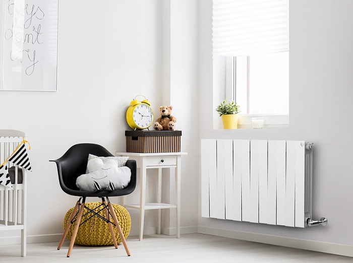 Royal Thermo Pianoforte 500 VD 10 секц. Bianco Traffico биметаллический радиатор