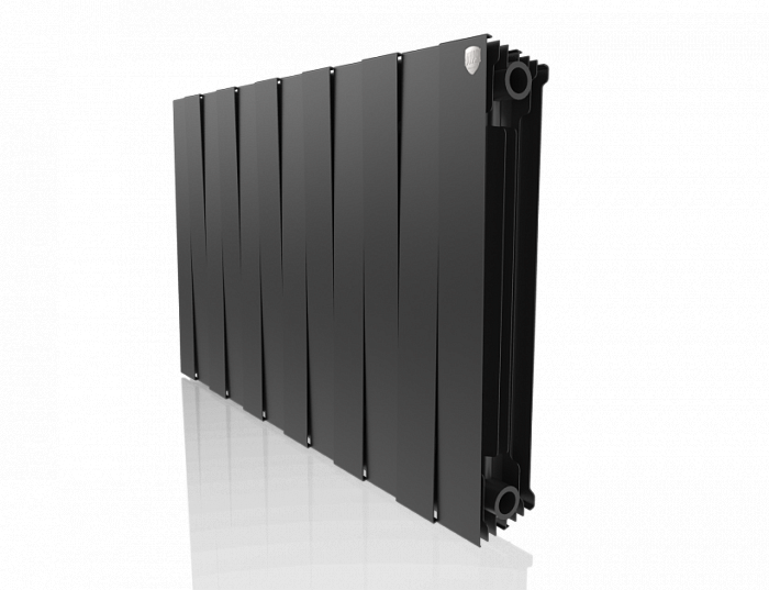 Royal Thermo Pianoforte 500 VD 12 секц. Noir Sable биметаллический радиатор