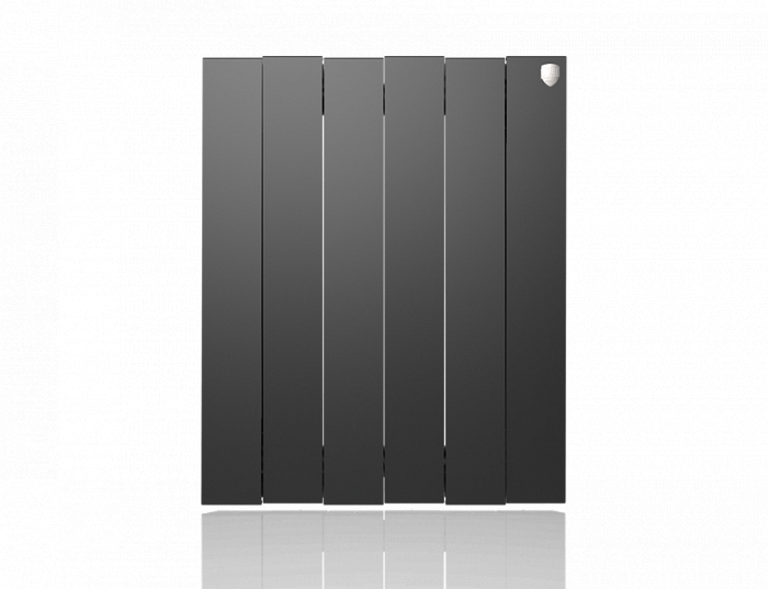 Royal Thermo Pianoforte 500 VD 6 секц. Noir Sable биметаллический радиатор