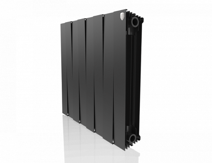 Royal Thermo Pianoforte 500 VD 8 секц. Noir Sable биметаллический радиатор