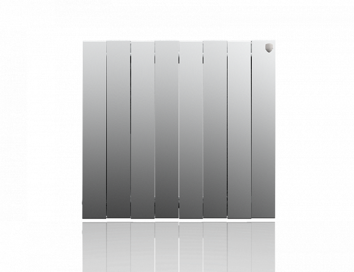 Royal Thermo Pianoforte 500 VD 8 секц. Silver Satin биметаллический радиатор