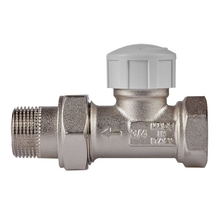 Royal Thermo прямой М30х1,5 3/4" (никель) набор термостатический