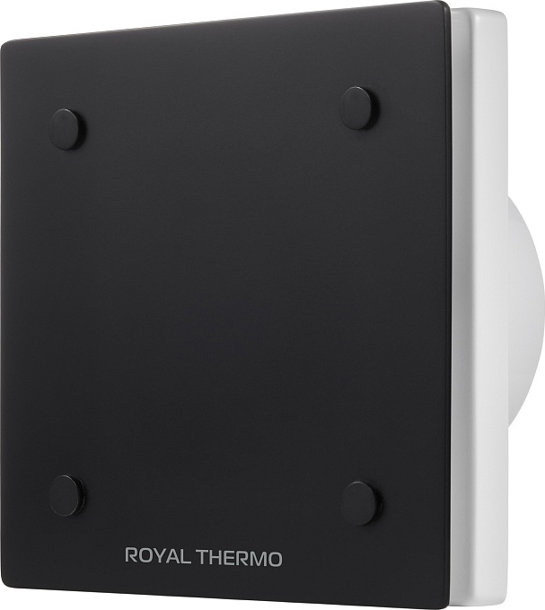 Royal Thermo RAFC 100 Black вытяжка для ванной диаметр 100 мм