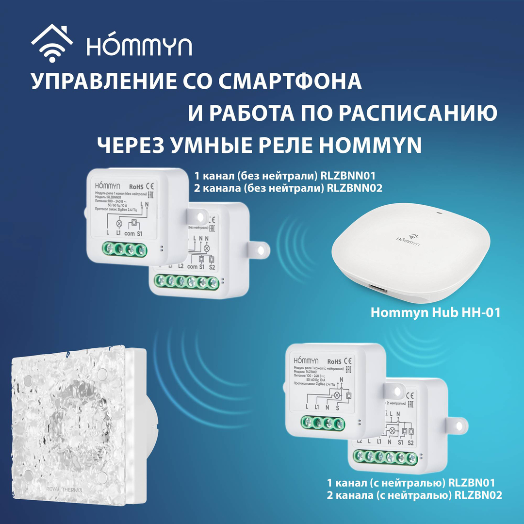 Royal Thermo RAFC 100 Frozen вытяжка для ванной диаметр 100 мм
