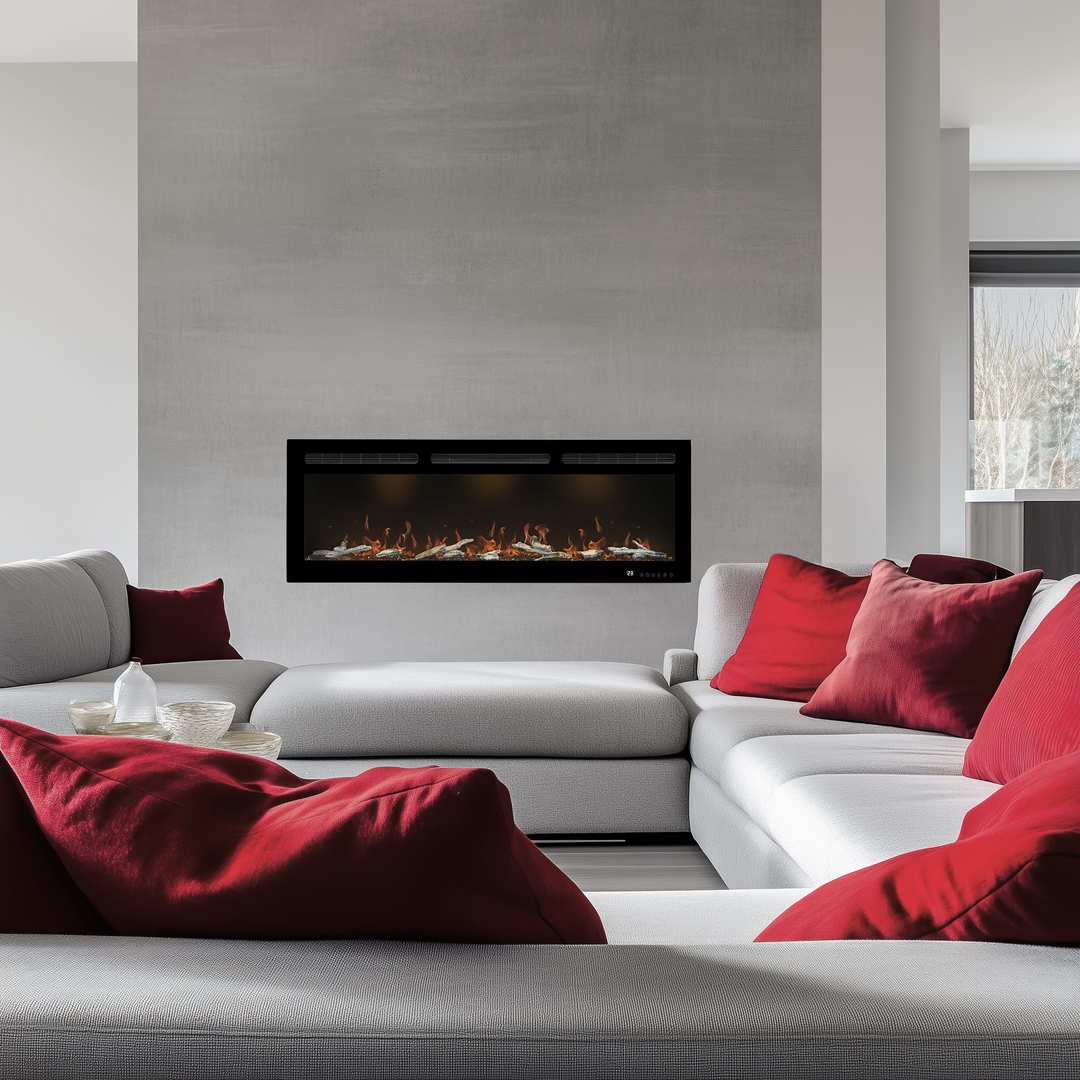Royal Thermo RTFP/W-Allira 50LS широкий очаг 2D